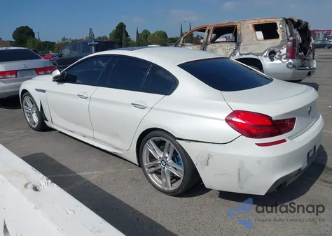 2016 BMW 640I Gran Coupe from USA, damaged, VIN WBA6D0C51GD927465